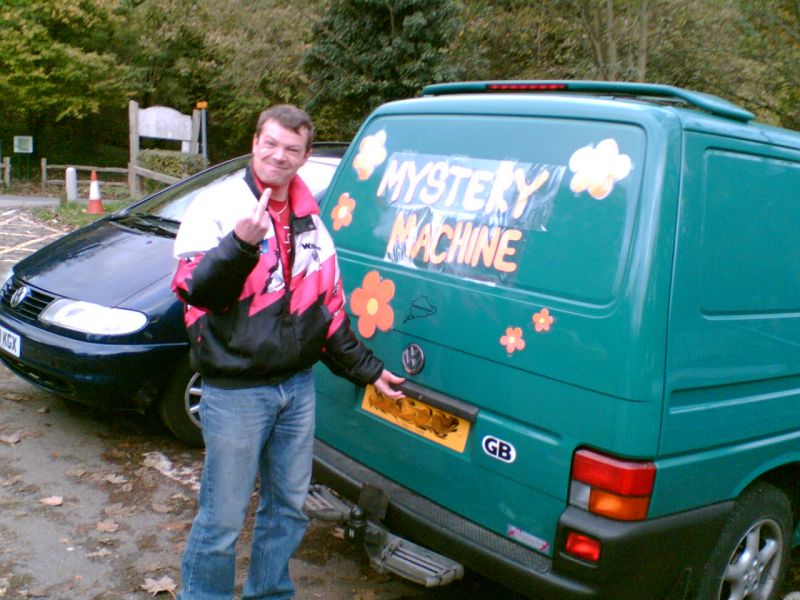 Thunderbird 10 becomes the Mystery Machine Thunderbird 10 becomes the Mystery Machine