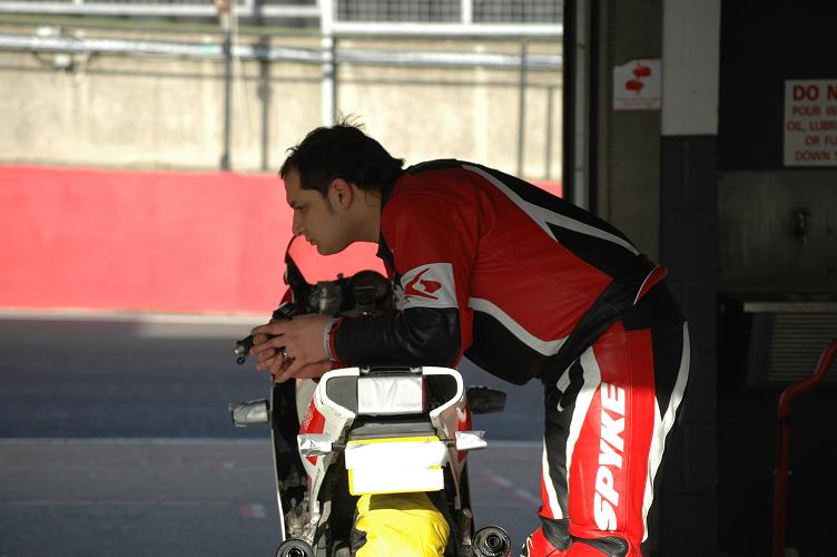 DJ Jason contemplating the task ahead. DJ Jason contemplating the task ahead.