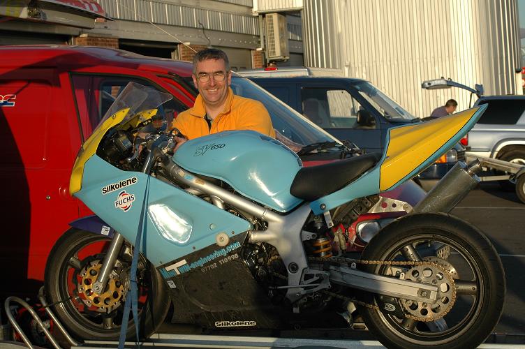 David H, packed up and smiling after a successful day. David H, packed up and smiling after a successful day.