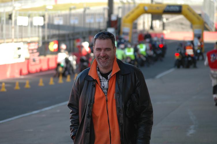 Martin Jarvis - my bike preparer. Martin Jarvis - my bike preparer.